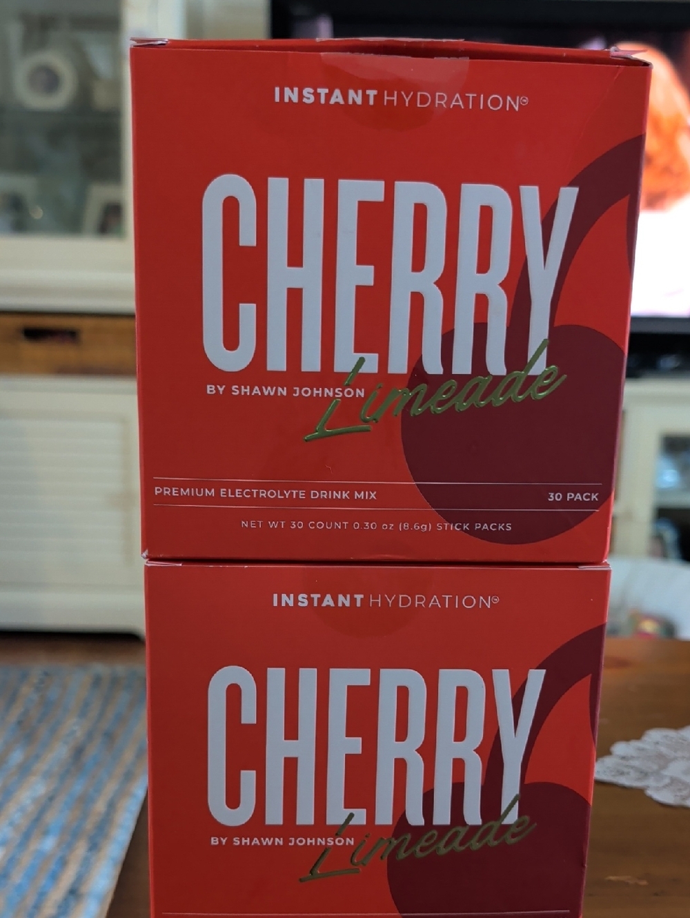 2 Boxes Of Instant Hydration From Shawn Johnson